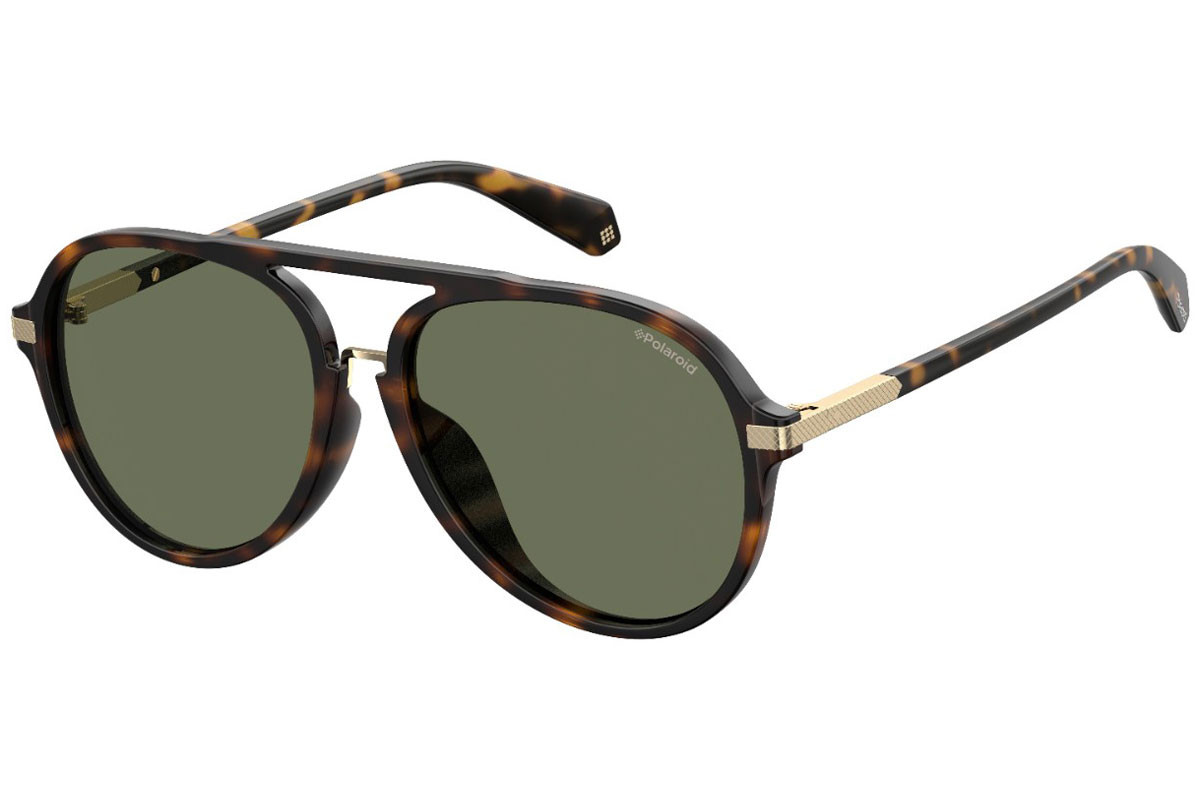 Polaroid 2019 eyewear collection, men's aviator sunglasses